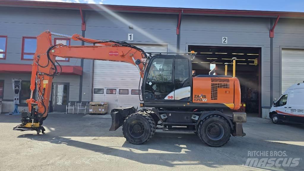 Hitachi ZX 170 W-5  휠 굴삭기