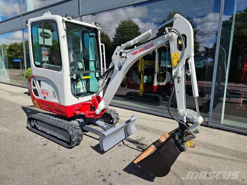 Takeuchi TB 216 소형 굴삭기 7톤 미만