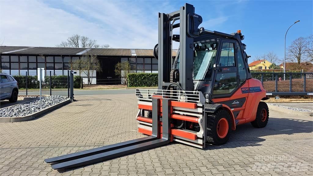Linde H80D-03/900 디젤 지게차