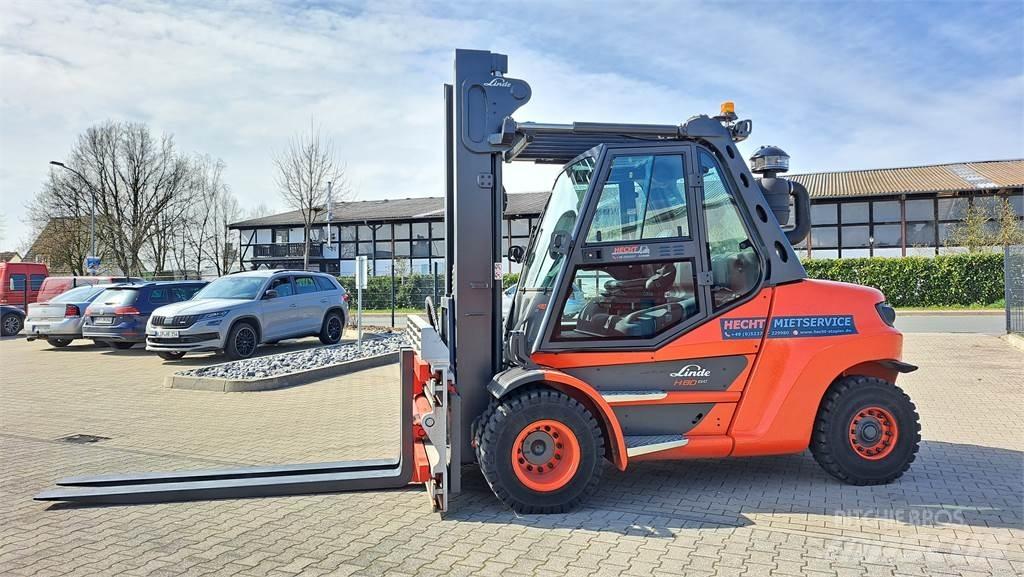 Linde H80D-03/900 디젤 지게차