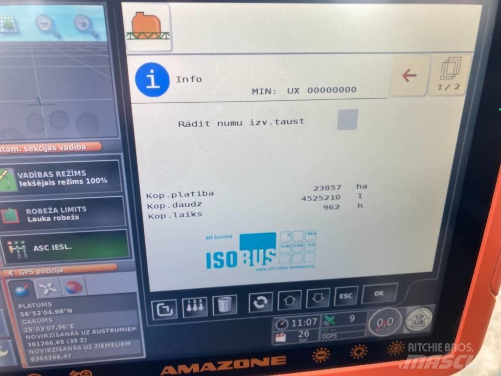Amazone UX 5200 견인형 분무기
