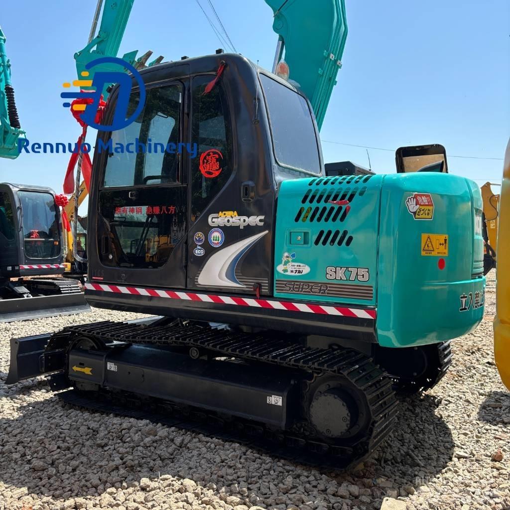 Kobelco SK75 대형 굴삭기 29톤 이상