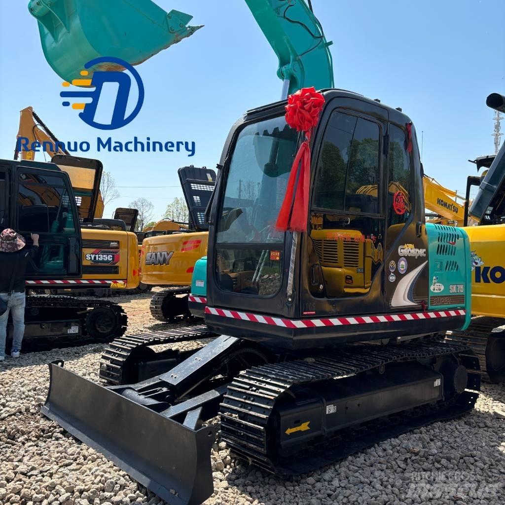 Kobelco SK75 대형 굴삭기 29톤 이상