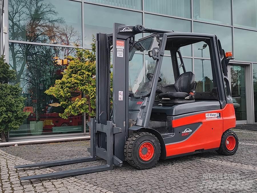 Linde E30L-01 전동 지게차