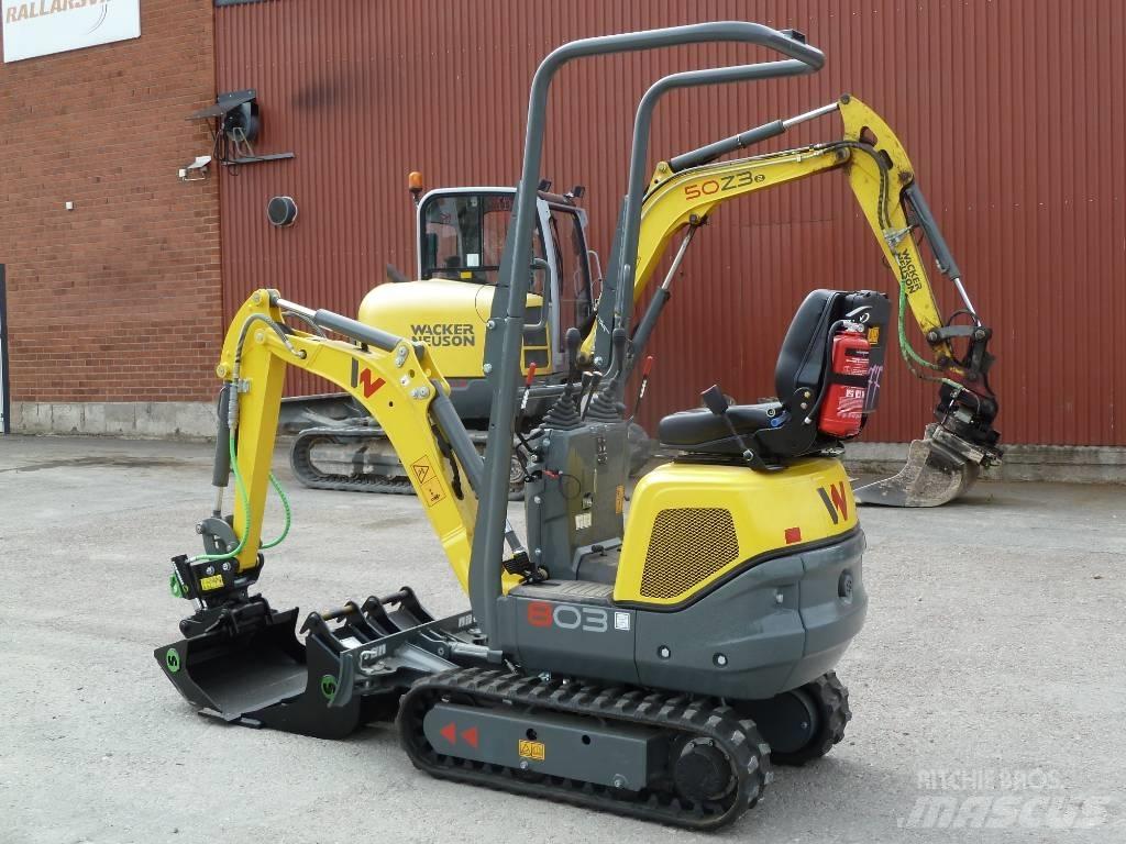 Wacker Neuson 803 소형 굴삭기 7톤 미만