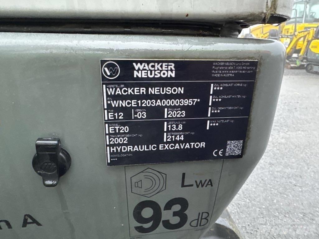 Wacker Neuson ET20 대형 굴삭기 29톤 이상