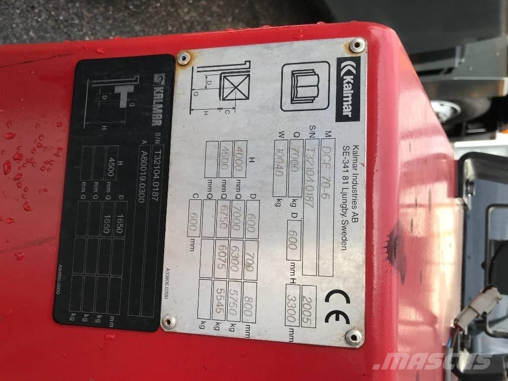 Kalmar DCE 70-6 디젤 지게차
