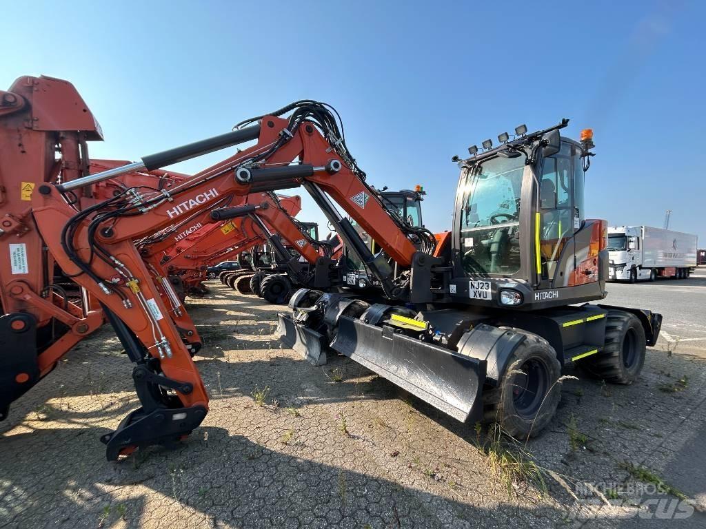 Hitachi ZX95W-7  휠 굴삭기