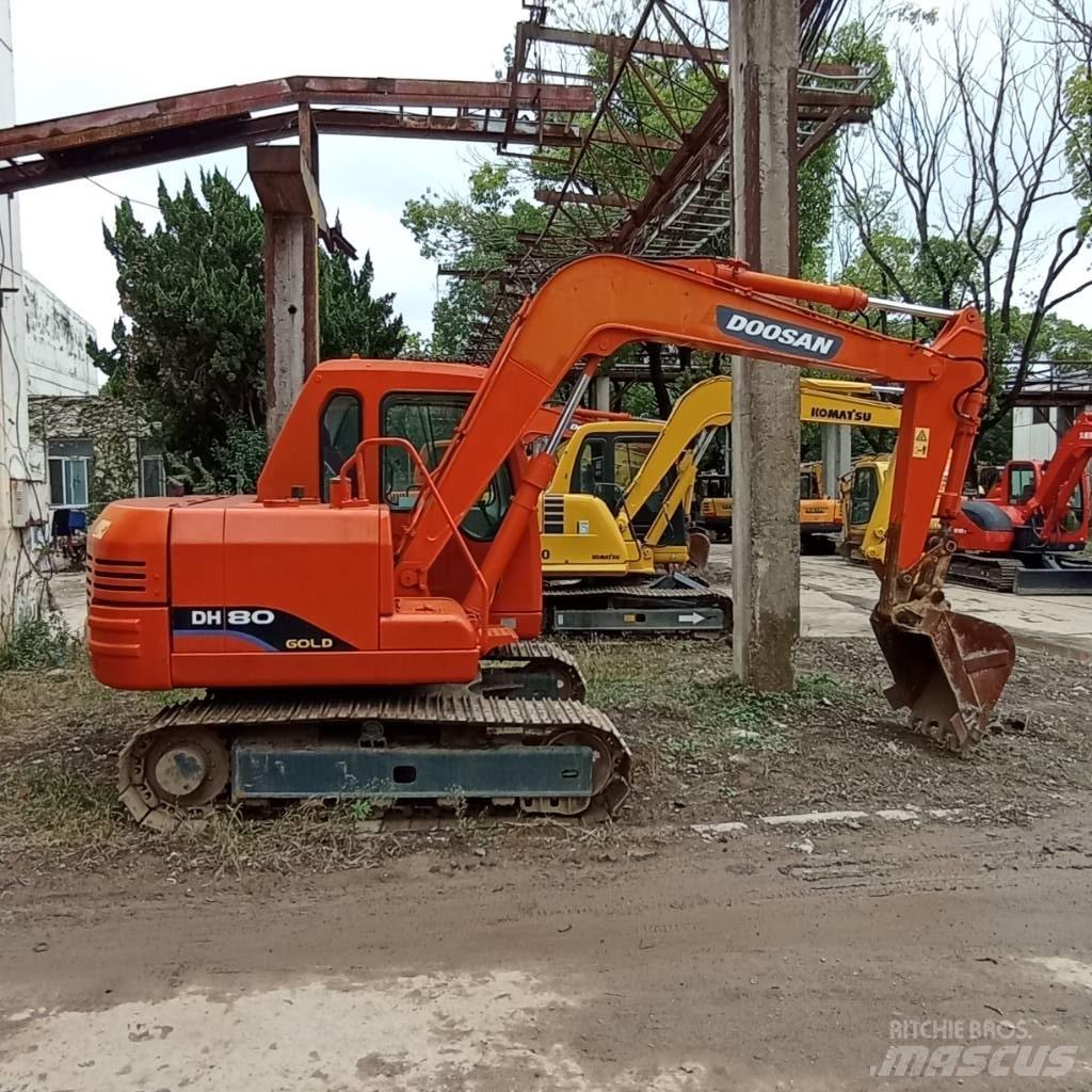 Doosan DH 80 소형 굴삭기 7톤 미만