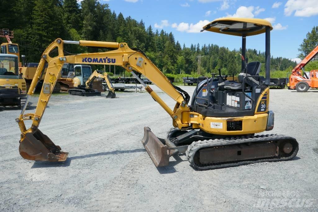 Komatsu PC 30 MR-3 소형 굴삭기 7톤 미만