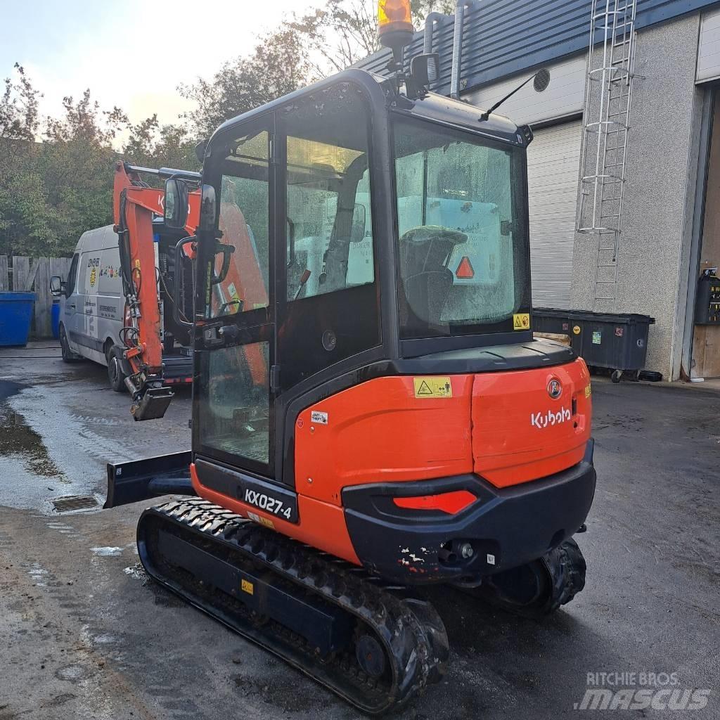 Kubota KX 027-4 소형 굴삭기 7톤 미만