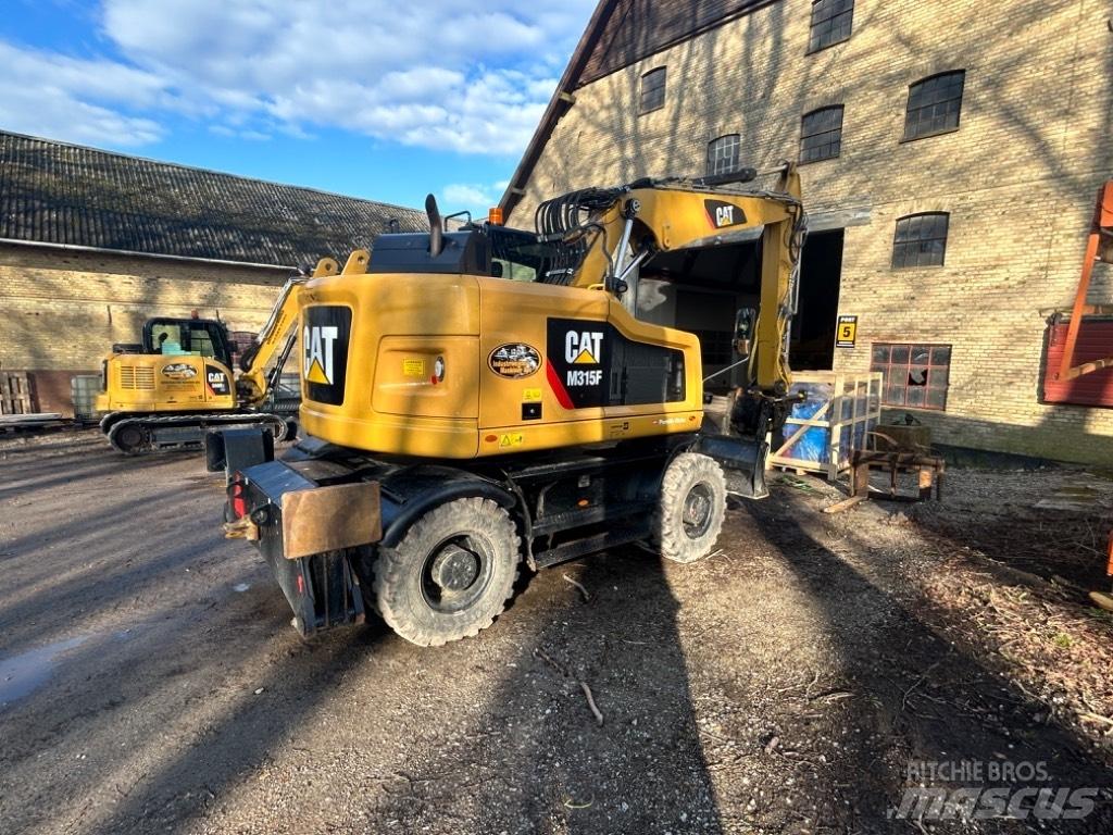 CAT M315  휠 굴삭기