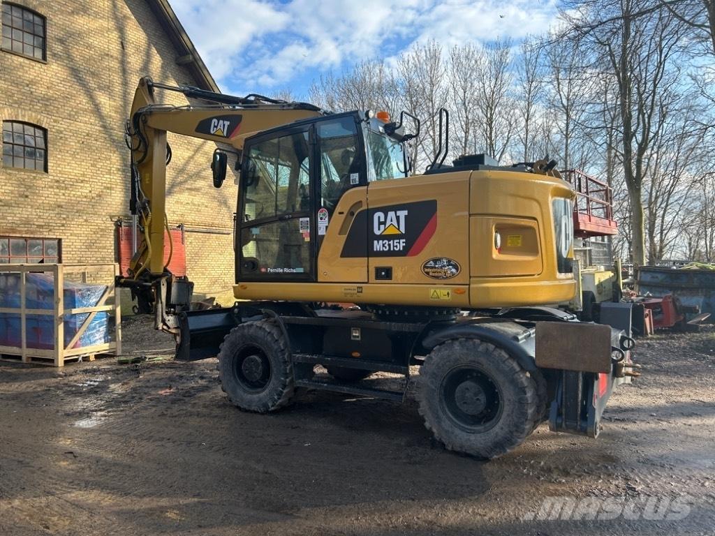 CAT M315F  휠 굴삭기