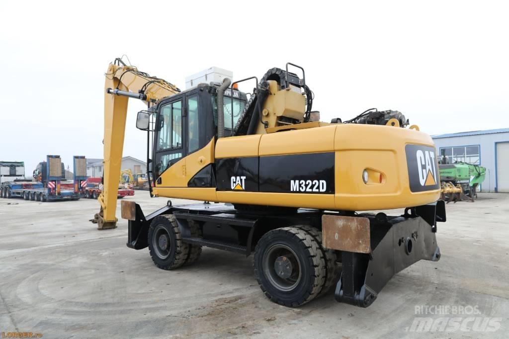 CAT M 322 D 폐기물/산업 처리기