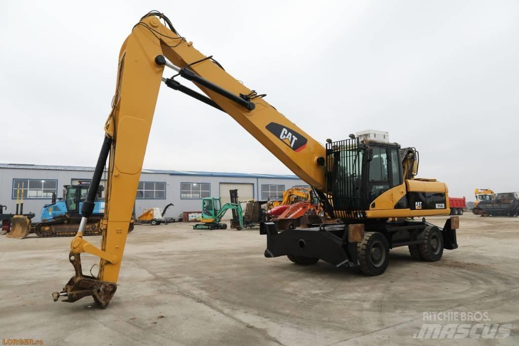 CAT M 322 D 폐기물/산업 처리기