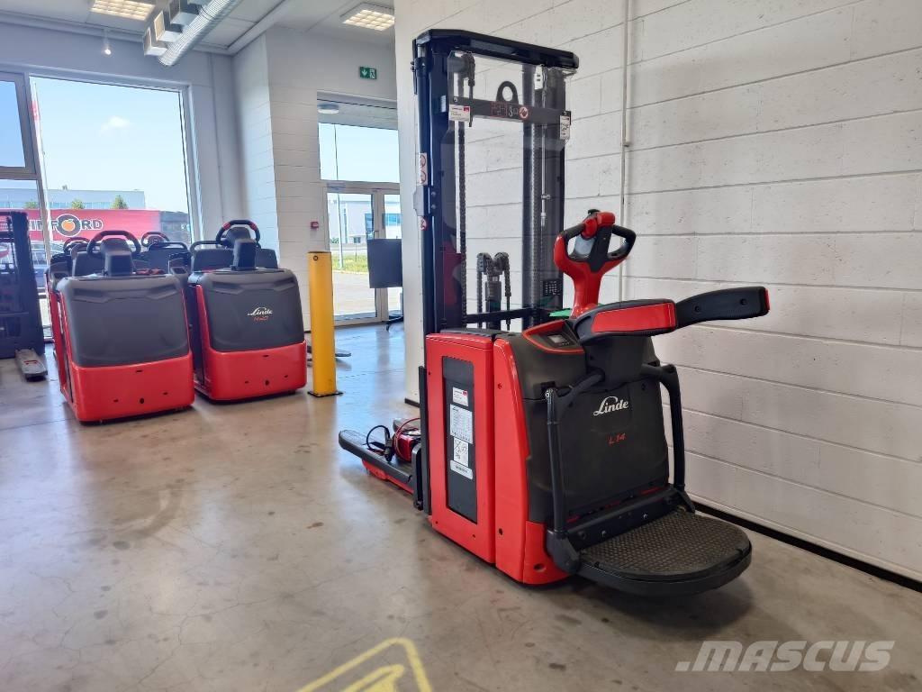 Linde L14APi/1173 보행식 리치 지게차