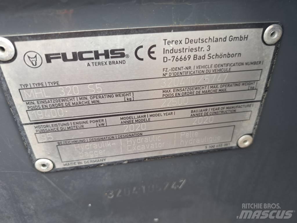 Fuchs MHL320F 폐기물/산업 처리기