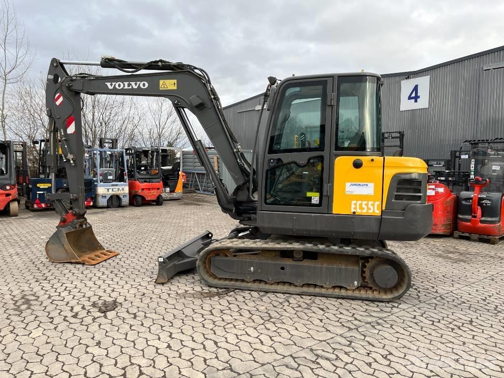 Volvo EC55C 소형 굴삭기 7톤 미만