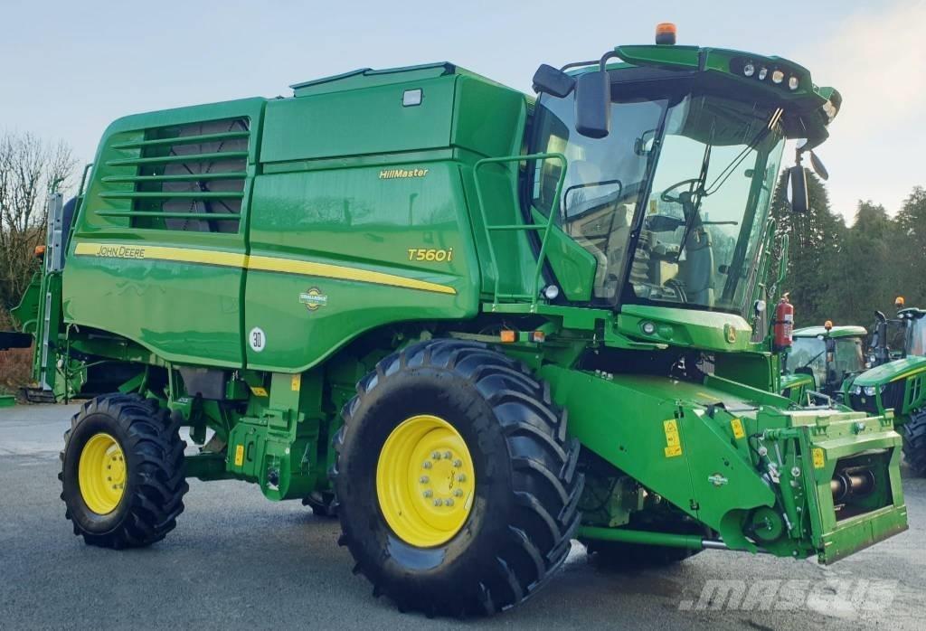 John Deere T 560 i 콤바인 수확기
