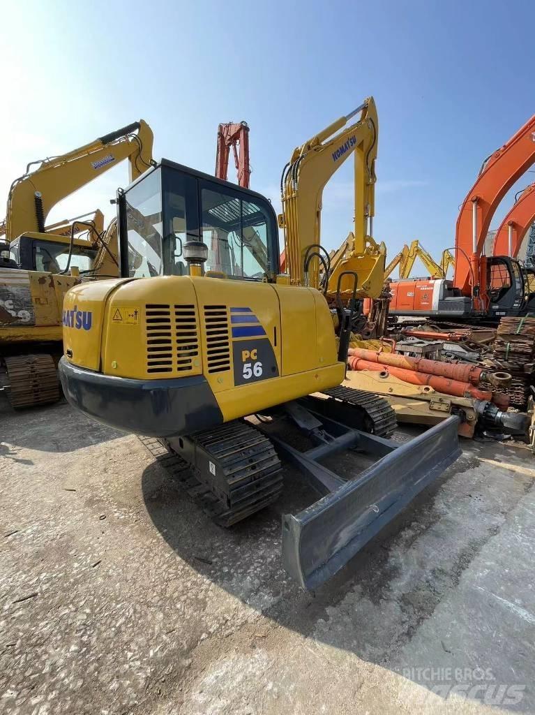 Komatsu PC 56-7 소형 굴삭기 7톤 미만
