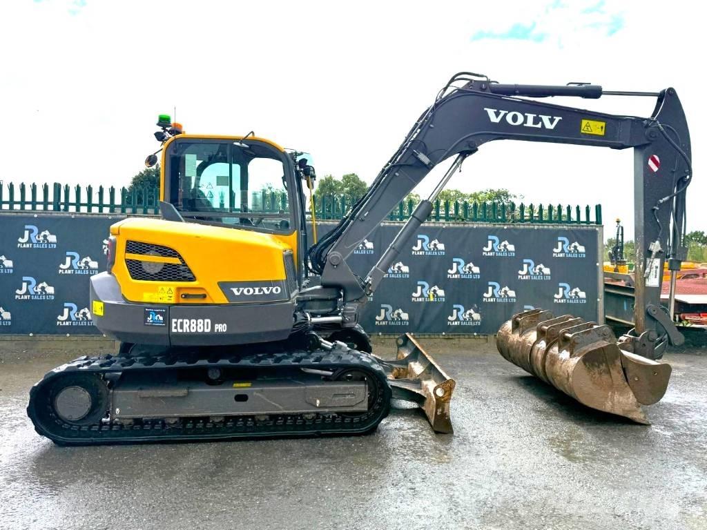 Volvo ECR 88 D PRO 중형굴삭기 7톤-28톤