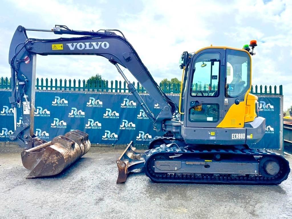Volvo ECR 88 D PRO 중형굴삭기 7톤-28톤