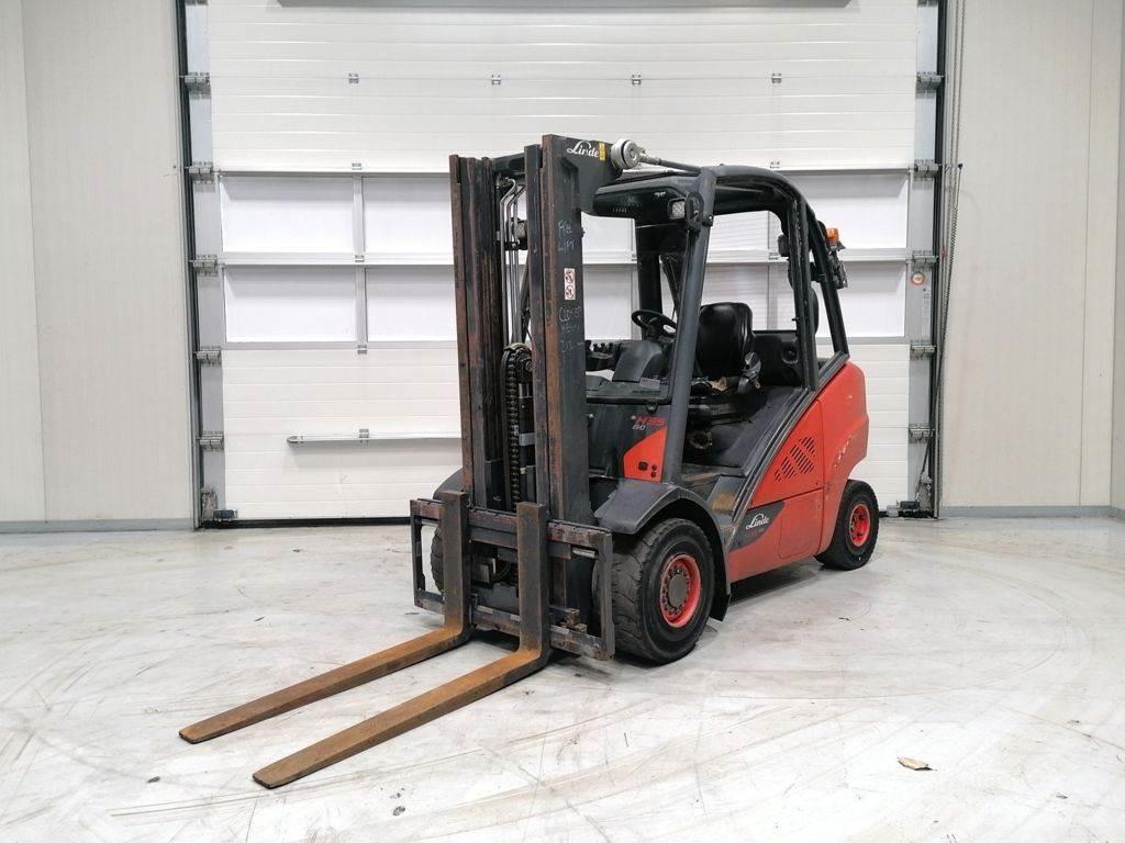 Linde H35D-02 디젤 지게차
