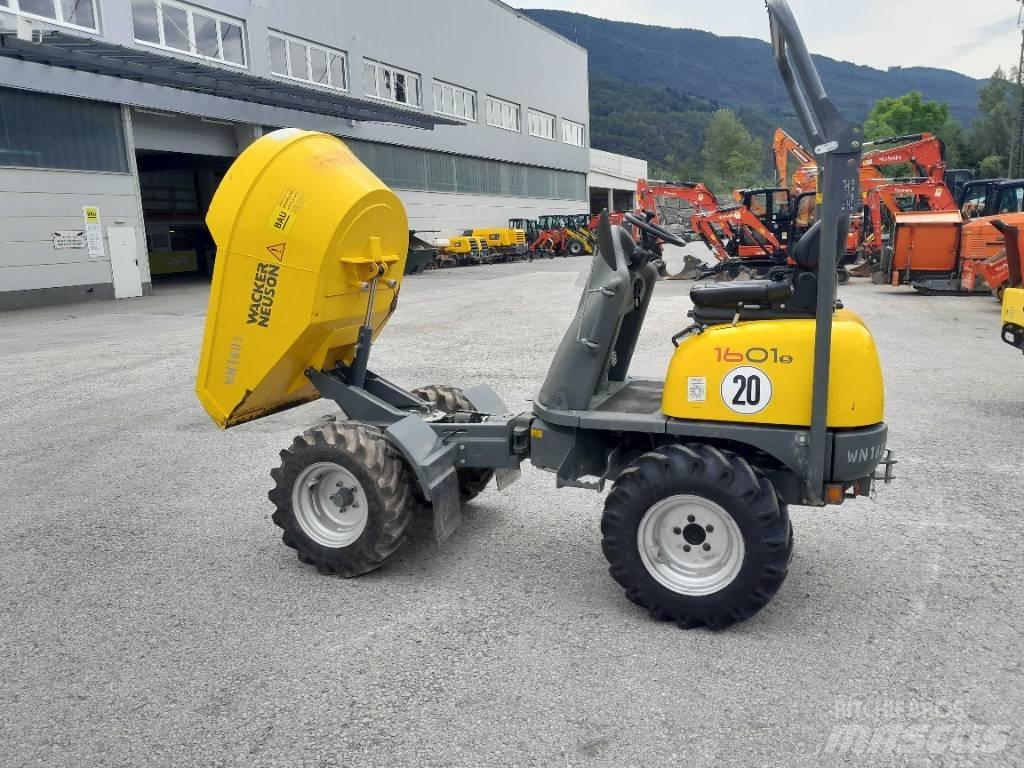 Wacker Neuson 1601 건설현장 덤프트럭