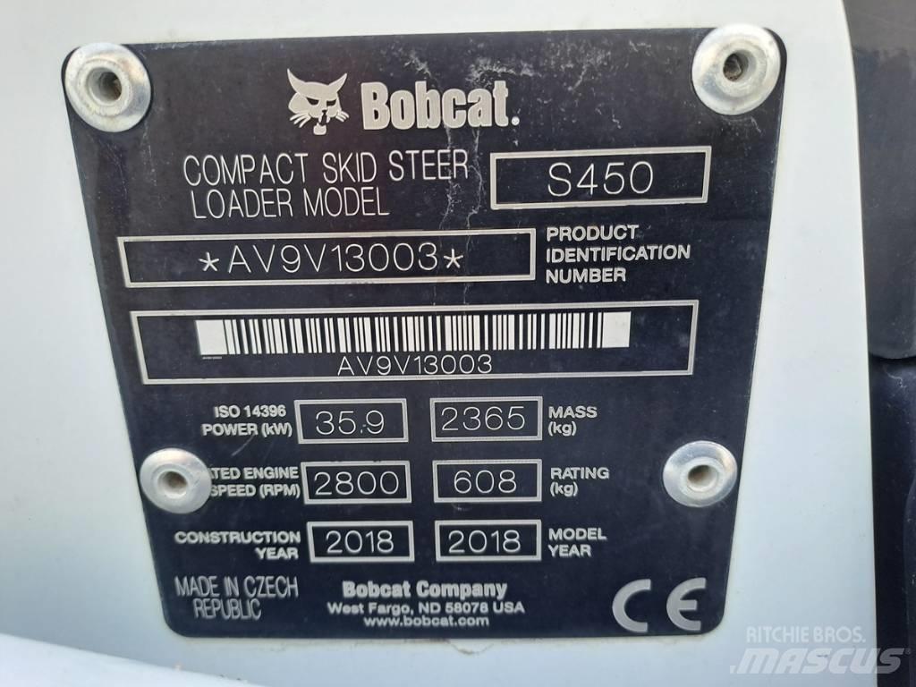 Bobcat S 450  스키드로더