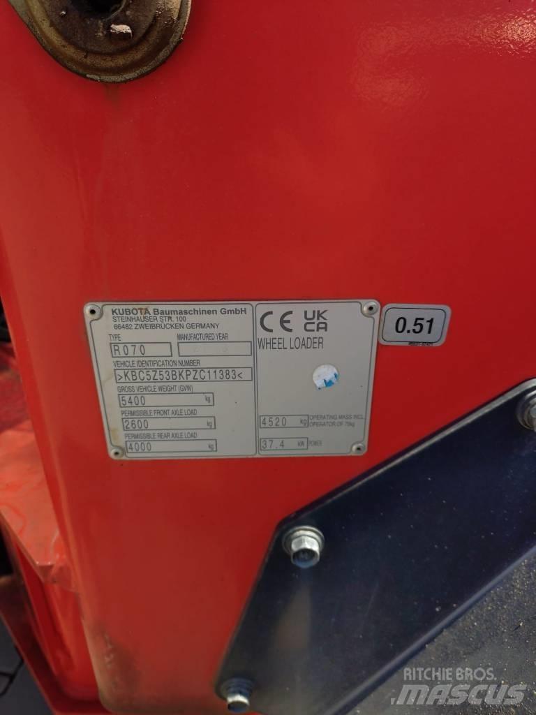 Kubota R 070  휠로우더