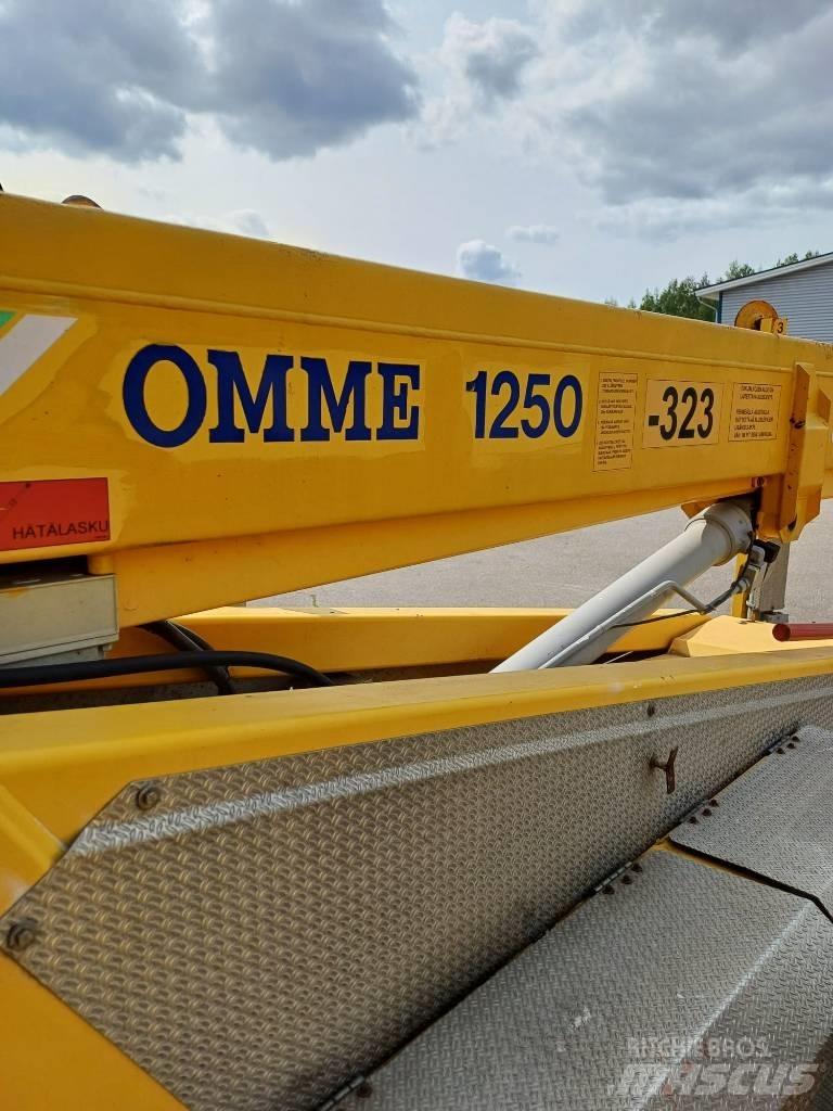 Omme 1250 트레일러 탑재 고소작업대