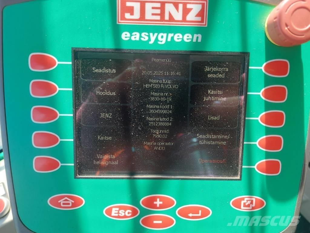 JENZ HEM 583 톱밥제조기