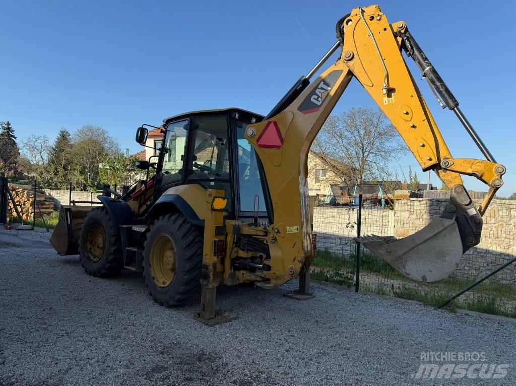 CAT 444 E 백호로더