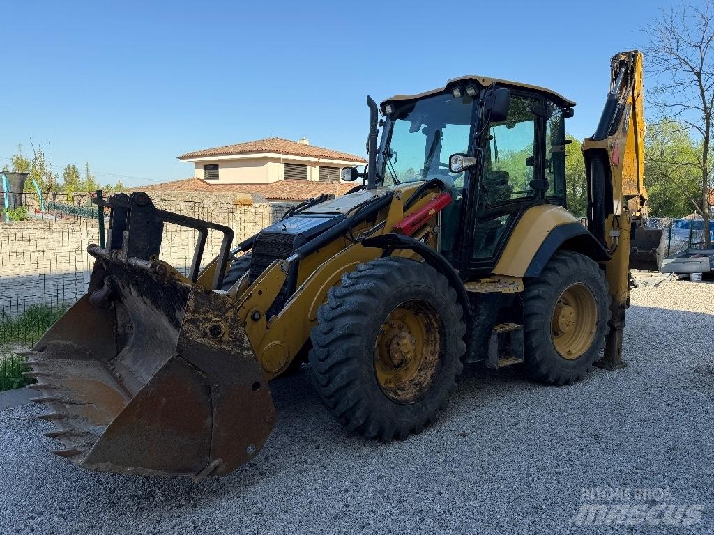 CAT 444 E 백호로더