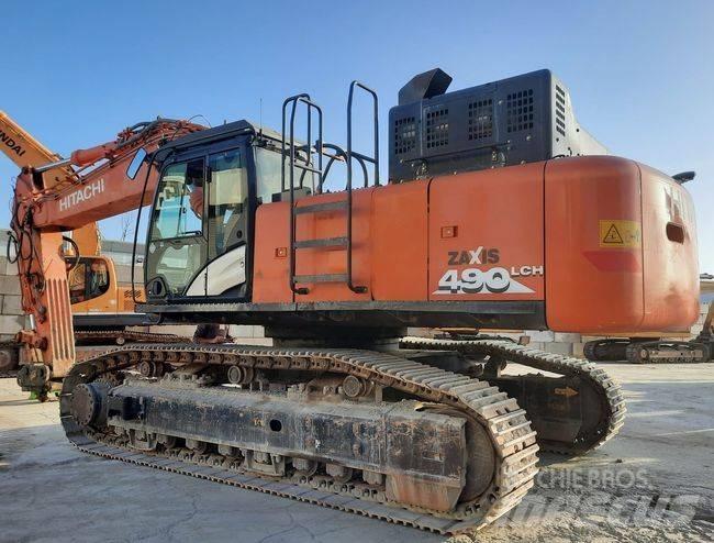 Hitachi ZX 490 대형 굴삭기 29톤 이상