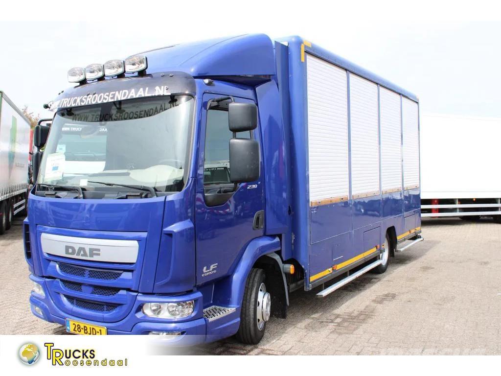 DAF LF 230 + EURO 6 가축 운반용 트럭
