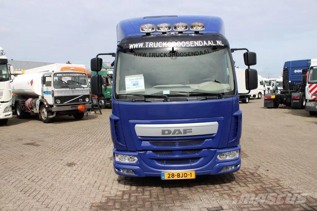 DAF LF 230 + EURO 6 가축 운반용 트럭