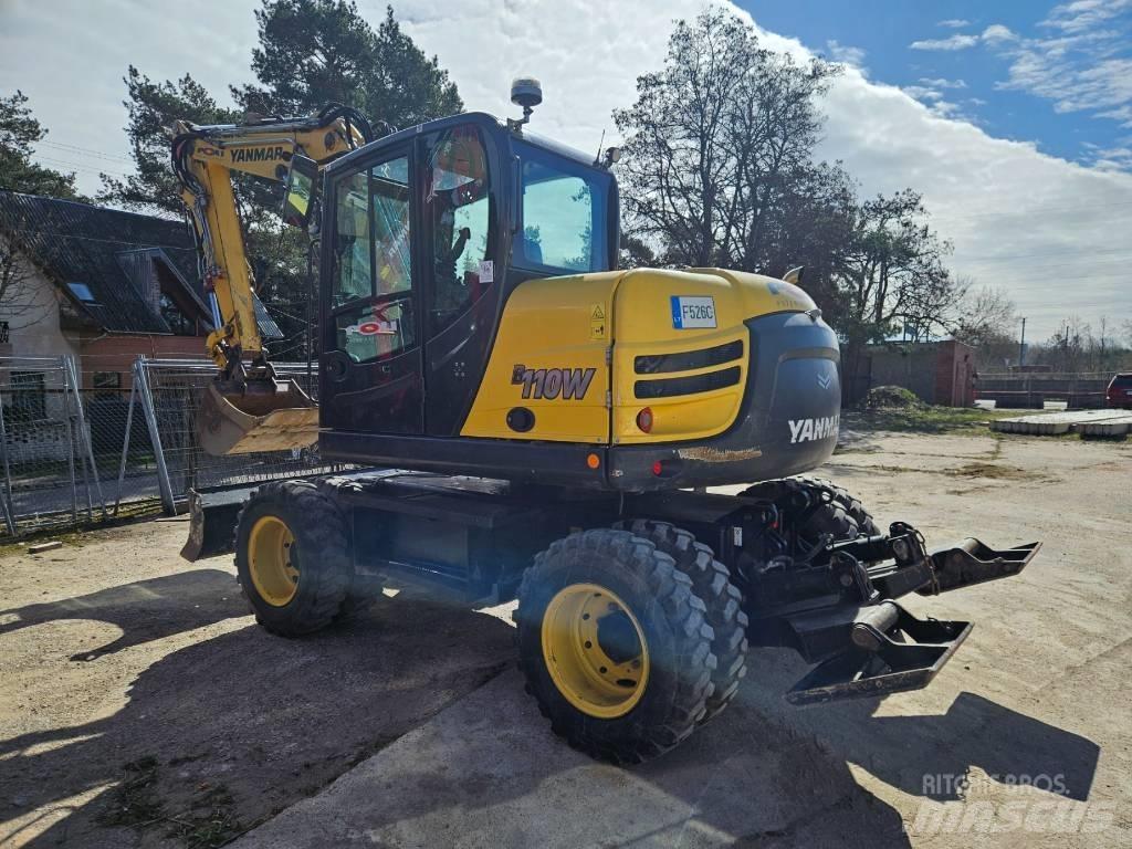 Yanmar B 110 W 백호로더
