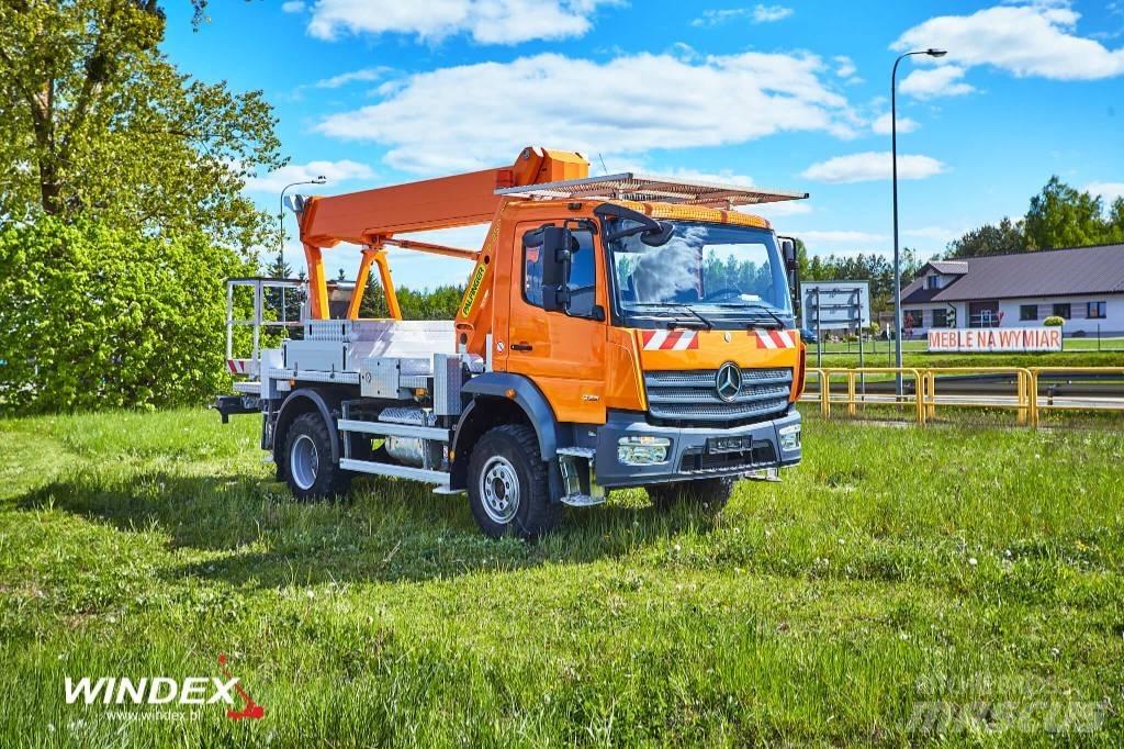 Palfinger P 250 BK 트럭 탑재 고소작업대