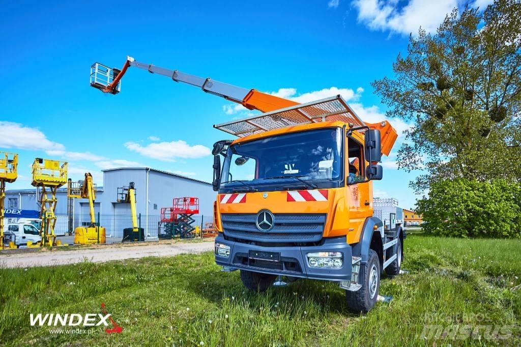 Palfinger P 250 BK 트럭 탑재 고소작업대