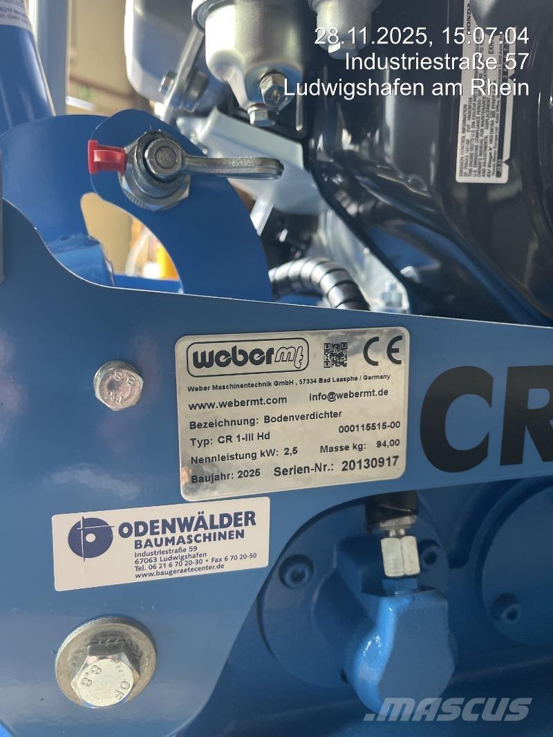 Weber CR1-III Hd 진동롤러