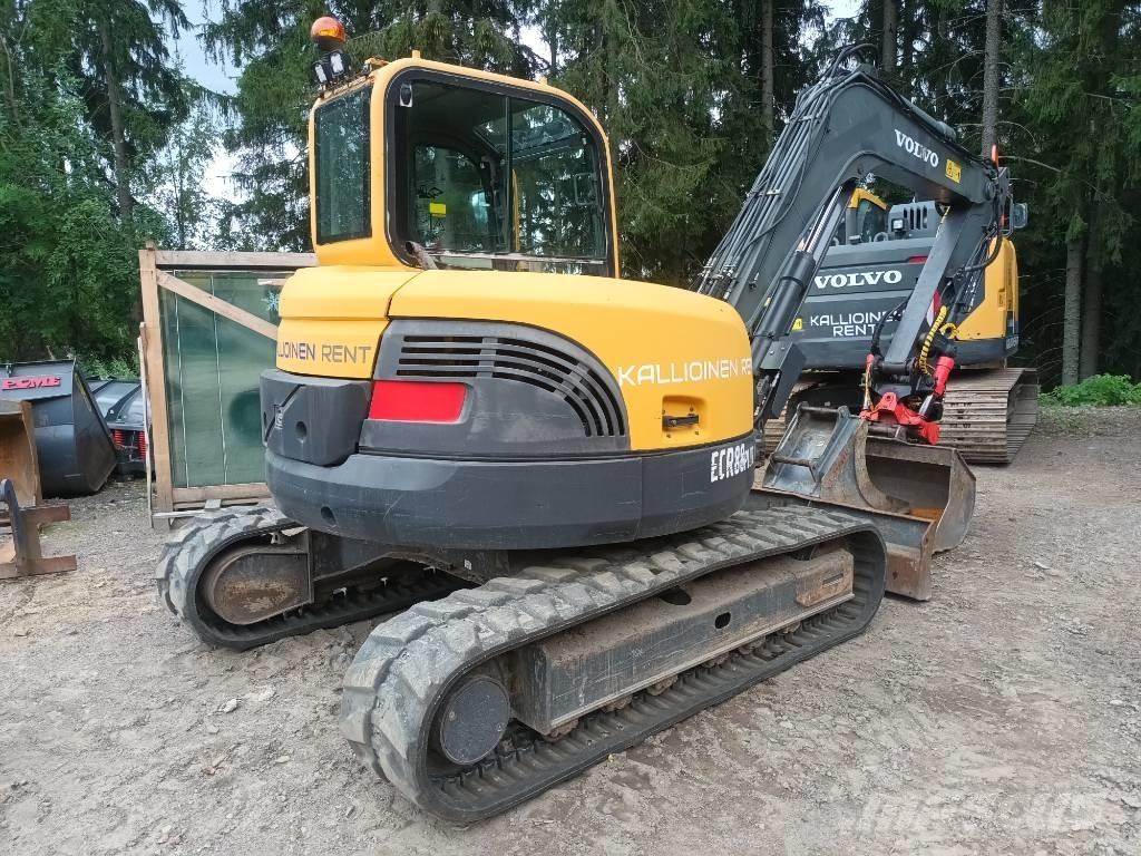 Volvo ECR 88 PLUS 중형굴삭기 7톤-28톤