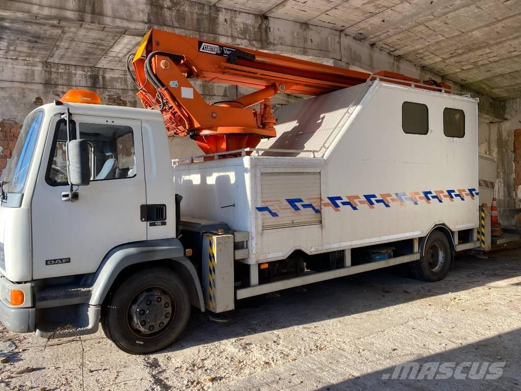 DAF AE55CE 트레일러 탑재 고소작업대