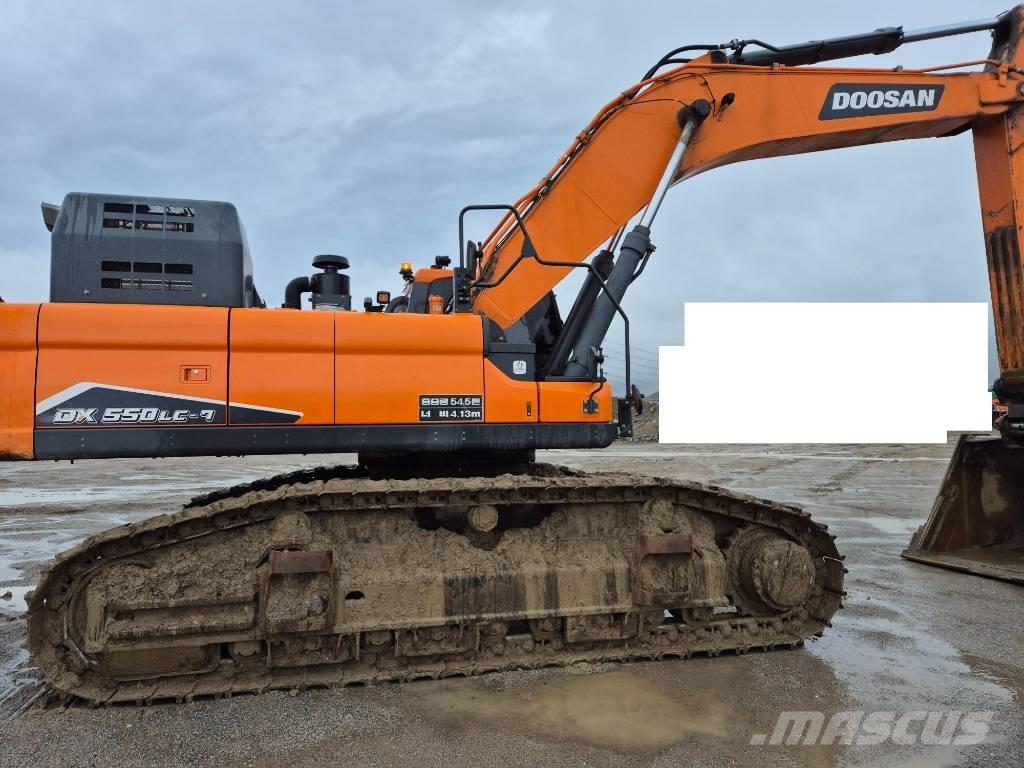 Doosan DX550LC-7 대형 굴삭기 29톤 이상