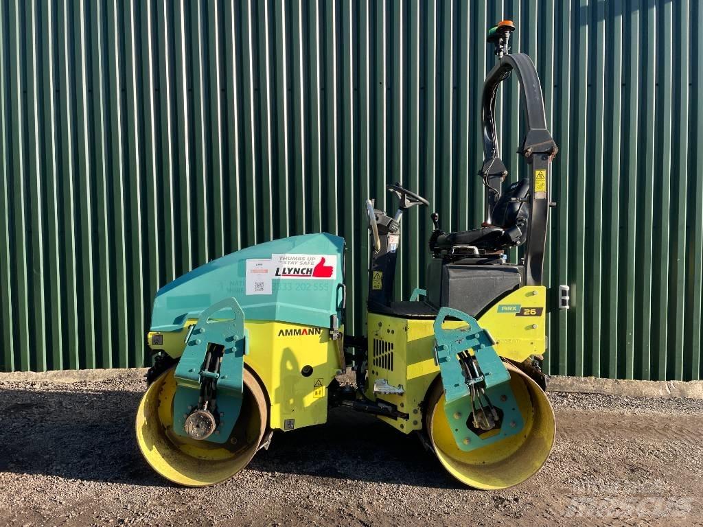 Ammann ARX 26 트윈 드럼 롤러