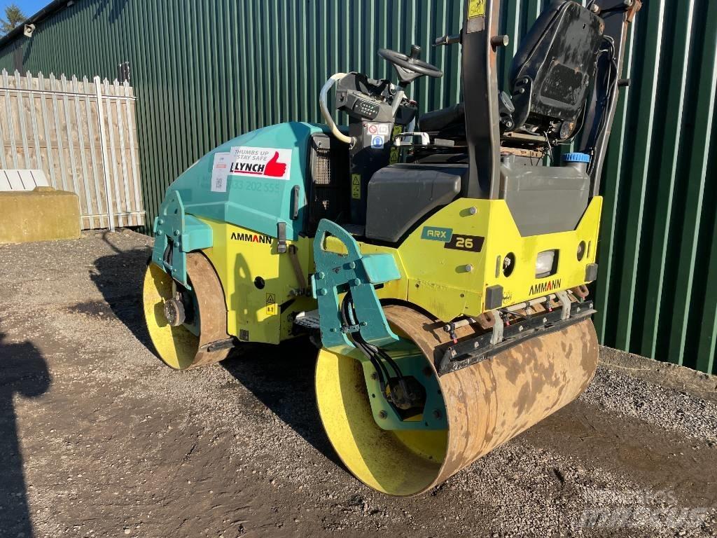 Ammann ARX 26 트윈 드럼 롤러