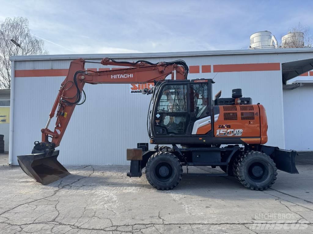 Hitachi ZX 150 W-7  휠 굴삭기