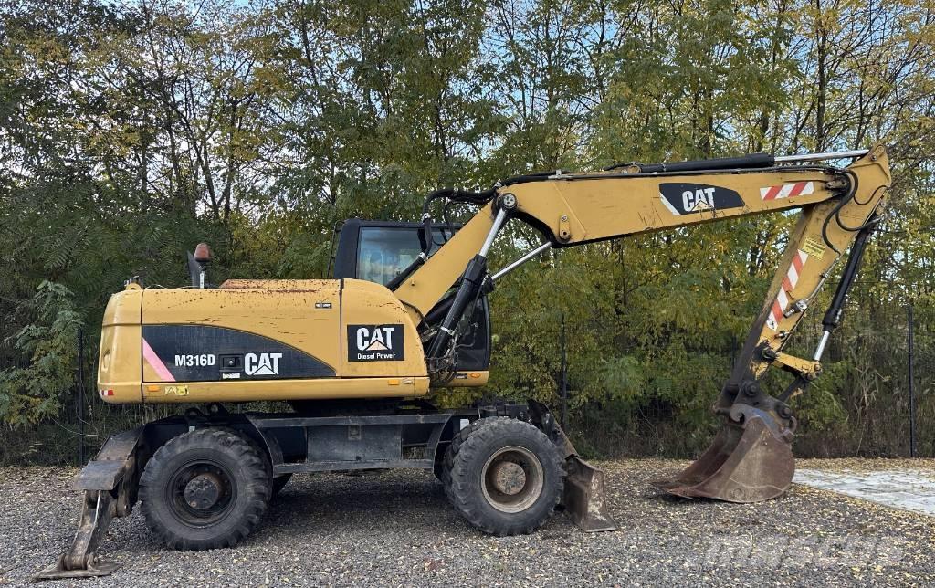 CAT M 316 D  휠 굴삭기