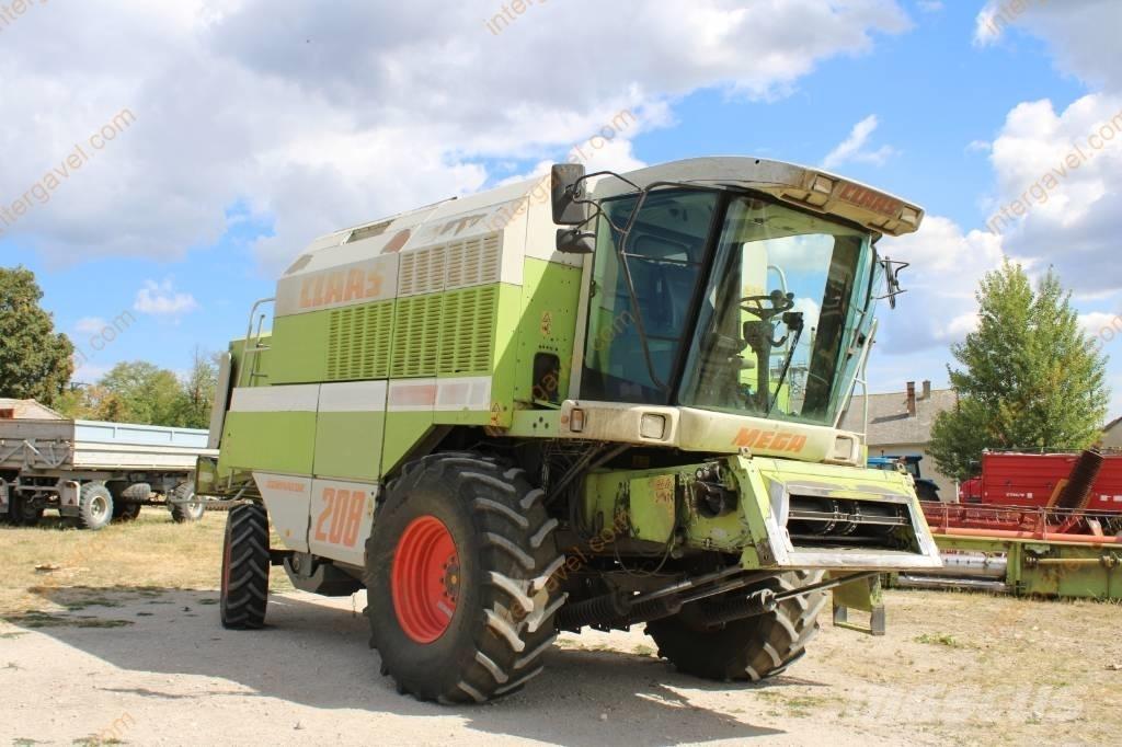 CLAAS Mega 208 콤바인 수확기