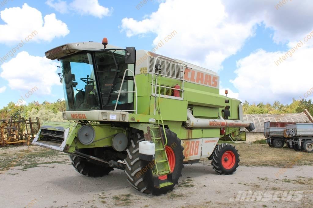 CLAAS Mega 208 콤바인 수확기